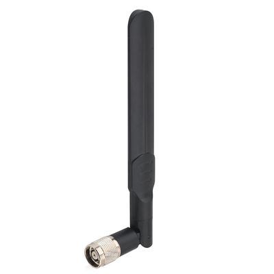 Othmro LET 4G GSM Antenna TNC Silver Jack 1PCS,GSM Connector 780-960/1710-2700Mhz 5DB 164mm for WiFi Router Booster Foldable Paddle Type