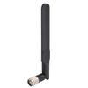 Othmro LET 4G GSM Antenna TNC Silver Jack 1PCS,GSM Connector 780-960/1710-2700Mhz 5DB 164mm for WiFi Router Booster Foldable Paddle Type view 1