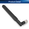 Othmro LET 4G GSM Antenna TNC Silver Jack 1PCS,GSM Connector 780-960/1710-2700Mhz 5DB 164mm for WiFi Router Booster Foldable Paddle Type view 3