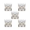 Fielect PCB USB Connector USB-AF Female Jack 4 Pin 90 Degree No-Curled Edge Straight Insert 5Pcs view 1