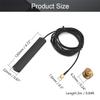 Othmro SMA Male Connector Extension Cable 3 Meter GSM GPRS WCDMA 2G 3G Antenna 824-960/1710-1990Mhz 5DB RG174 Adhesive Mount Black 1Pcs view 2