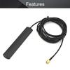 Othmro SMA Male Connector Extension Cable 3 Meter GSM GPRS WCDMA 2G 3G Antenna 824-960/1710-1990Mhz 5DB RG174 Adhesive Mount Black 1Pcs view 4