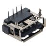 Fielect 20Pcs USB-A Female Socket Jack Connector 4 Pin Front Insert 90 Degree Curled Edge PCB Connector, Repair Replacement Adapter view 1