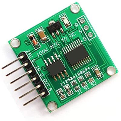 Q-BAIHE Thermistor Voltage 100K NTC to 0-5V 0-10V Linear to Temperature Transmitter