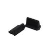 Fielect 10pcs Anti-Dust Stopper USB A2 Silicone Cap Port Cover Anti Dust Protector Black view 3