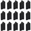 Fielect 10pcs Anti-Dust Stopper USB A2 Silicone Cap Port Cover Anti Dust Protector Black view 4