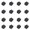 Fielect 5Pcs Silicone Micro HDMI Anti Dust Cover Plugs Protector Stopper Cap Black for Female Port Black for TV, Computer view 1