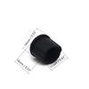 Fielect 20pcs Anti-Dust Stopper BNC-A Silicone Cap Port Cover Anti Dust Protector Black view 2