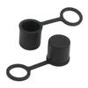 Fielect 10pcs Anti-Dust Stopper BNC-B Silicone Cap Port Cover Anti Dust Protector Black view 1