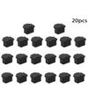 Fielect 20Pcs RJ11 Silicone Anti Dust Cover Plug Stopper RJ11 Protector Telephone Modular Port RJ11 Anti Dust Cap Cover Black view 4