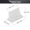 Fielect 20pcs Anti-Dust Stopper USB A3 Silicone Cap Port Cover Anti Dust Protector Translucent view 2
