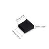 Fielect 10Pcs USB 2.0 Male Anti Dust Plug Cover Stopper Cap Silicone USB Cap Port Cover for USB 2.0 Black view 2
