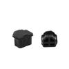 Fielect 10Pcs RJ11 Silicone Anti Dust Cover Plug Stopper RJ11 Protector Telephone Modular Port RJ11 Anti Dust Cap Cover Black view 2
