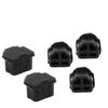 Fielect 10Pcs RJ11 Silicone Anti Dust Cover Plug Stopper RJ11 Protector Telephone Modular Port RJ11 Anti Dust Cap Cover Black view 3
