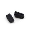 Fielect 20Pcs Silicone HDMI Anti Dust Cover Plugs Protector Stopper Cap Black for Female Port Black for TV, Computer, 14x7x5mm view 3