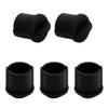 Fielect 5pcs Anti-Dust Stopper BNC-A Silicone Cap Port Cover Anti Dust Protector Black view 1