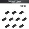 Fielect 10Pcs Silicone Mini-HDMI Anti Dust Cover Plugs Silicone Protector Stopper Cap Black for Female Port Black for TV, Computer, 11.5 x 5.5 x 4mm view 4