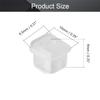 Fielect 20Pcs Silicone USB Anti Dust Cover Plug Protector USB Cap Port Cover for USB-B Transparent view 2