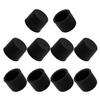 Fielect 10Pcs Silicone RCA Anti Dust Cover Plugs RCA Port Cap Stopper Cover RCA Cap Black view 1
