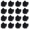 Fielect 10pcs Anti-Dust Stopper SFP-B Silicone Cap Port Cover Anti Dust Protector Black view 4