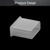 Fielect 20Pcs USB 2.0 Male Anti Dust Plug Cover Stopper Cap Silicone USB Cap Port Cover for USB 2.0 Transparent view 4