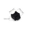 Fielect 20pcs Anti-Dust Stopper SFP-B Silicone Cap Port Cover Anti Dust Protector Black view 2