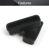 Fielect 10pcs DVI Video Silicone Port Anti Dust Protectors Cap Cover Black view 3