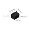 Fielect 10pcs Anti-Dust Stopper SFP-A Silicone Cap Port Cover Anti Dust Protector Black view 2