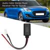 Gorgeri Car Replacement for Audio Adapter, Bluetooth 5.0 Replacement for Audio Cable Stereo Music Receiver Home Car Adapter Fits for view 4