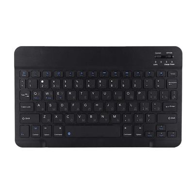 ASHATA Bluetooth Keyboard, 10.1 Inch, Ultra Thin, 80 Keys, Multi Device, Russian/English Dual Language, for Tablet, Phone, and PC