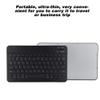 ASHATA Bluetooth Keyboard, 10.1 Inch, Ultra Thin, 80 Keys, Multi Device, Russian/English Dual Language, for Tablet, Phone, and PC view 3