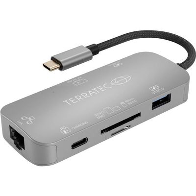 TerraTec Connect C8 USB Type-C - 7 in 1 Adapter 306706