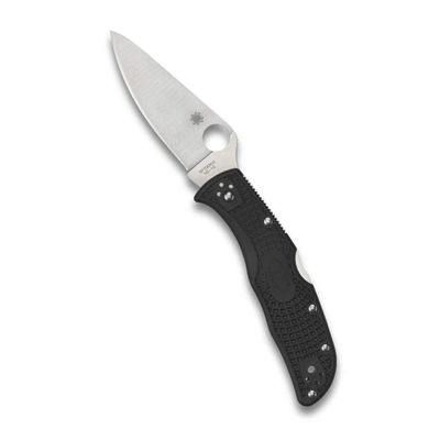 Spyderco Endela Lightweight Knife with 3.41" VG-10 Stainless Steel Blade and Emerson Opener - PlainEdge - C243PGYW