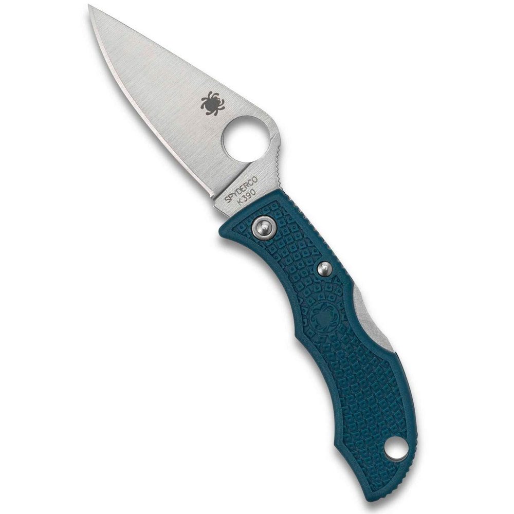 Spyderco Ladybug 3 Folding Pocket Knife with 1.9" K390 Steel Blade and FRN Handle - EDC Knife for Men and Women, Perfect for Hunting, Tactical, Camping, Survival, Hiking - PlainEdge - LFP3K390