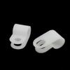 New Lon0167 15Pcs Featured Nylon R-Type Cable reliable efficacy Clamp 1/4" for Wire Hose Tube(id:6ba 62 17 62a) view 2