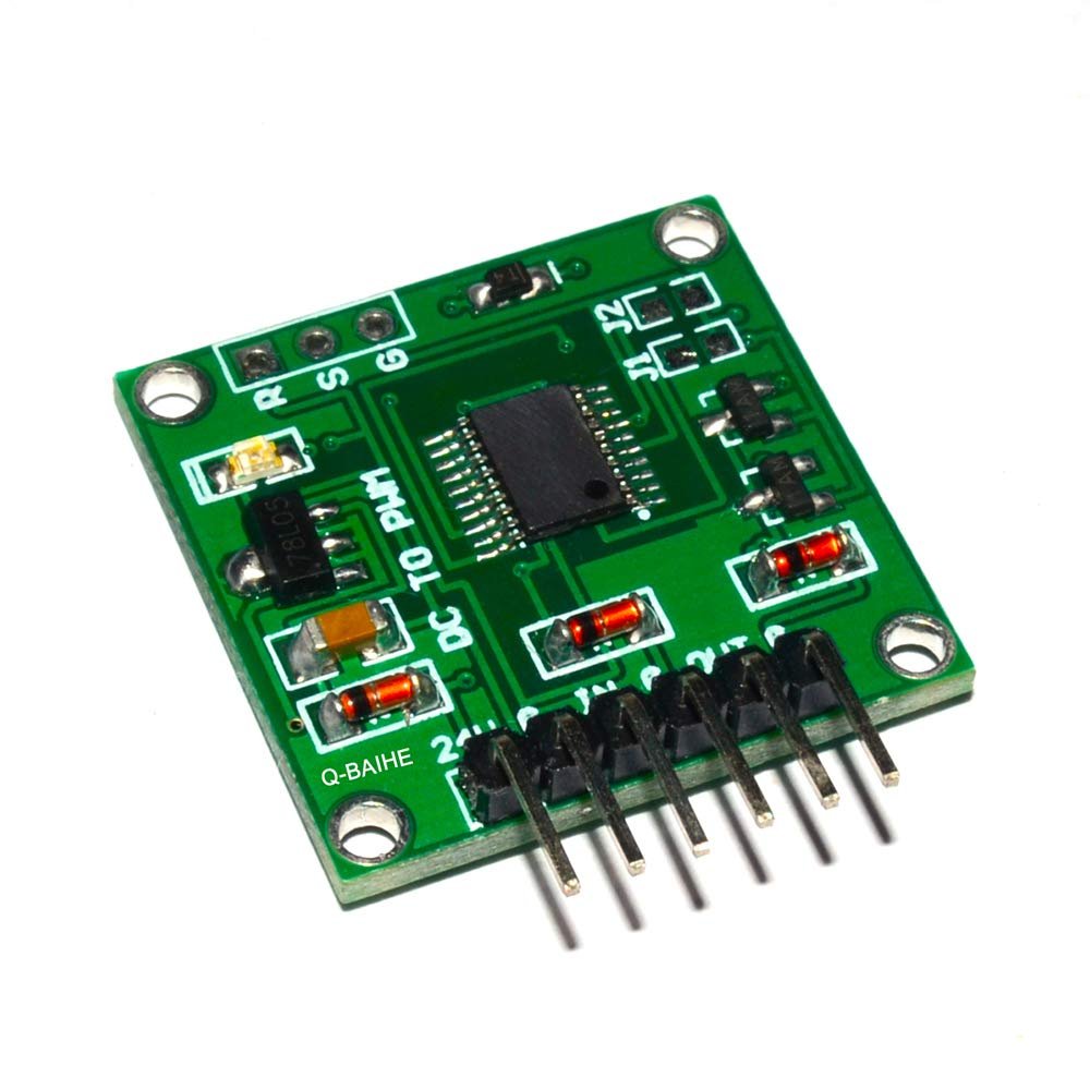 Q-BAIHE Voltage to PWM 0-5v 0-10v to PWM Duty Cycle Linear Conversion Transmitter Module