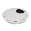 New Lon0167 80mm Dia Featured Round Shape Wire Reliable Efficacy Organizer Cable Hole Cover for Computer Desktop Table(id:49a d8 e5 a5b) view 2