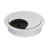 New Lon0167 50mm Dia Featured Round Shape Wire reliable efficacy Organizer Cable Hole Cover for Computer Desktop Table(id:cc1 f3 6e 7cc) view 1
