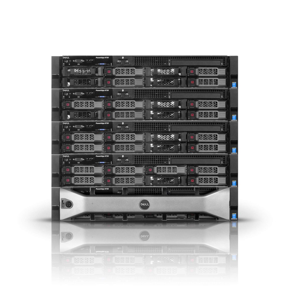 Dell PowerEdge R730 Server | 2X E5-2680V3 2.5GHz = 24 Cores | 128GB | H730 | 4X 2TB (Renewed)