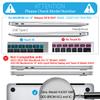 IBENZER Compatible with New MacBook Air 13 inch case 2022 2021 2020 M1 A2337 A2179 A1932, Hard Shell Case&Keyboard Cover&Screen Film for Mac Air 13 with Touch ID (2018-2022), Airy Blue, AT13ARBL+2 view 2