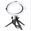 Vidpro RL-8 8" Inch LED Ring Light Kit with Mini Tripod and Ball Head. USB Powered for Portraits, Makeup, Modelling, Vloggers, Macro Photos and YouTube. Variable Color Temperature 2800K 4500K 6500K view 1