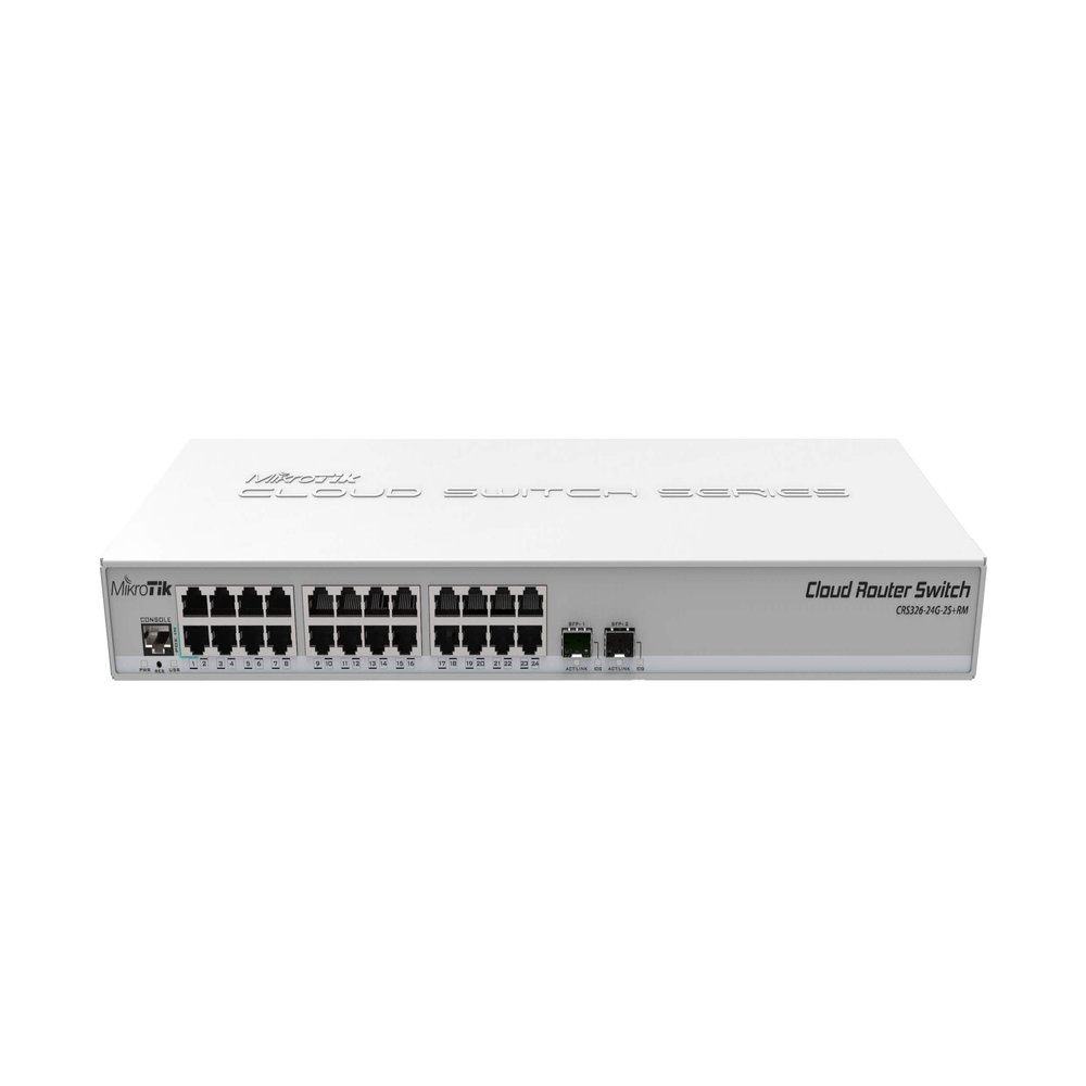 Cloud Router Switch Crs326-24g-2s+rm Mikrotik