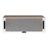 ELAC Debut Reference C5.2 Center Channel Speaker - White Baffle, Oak Cabinet view 2