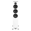 ELAC Debut Reference Floor Standing Speaker, Walnut or Oak Single Tower Speaker for Home Theater, White Baffle with Oak Sides view 3