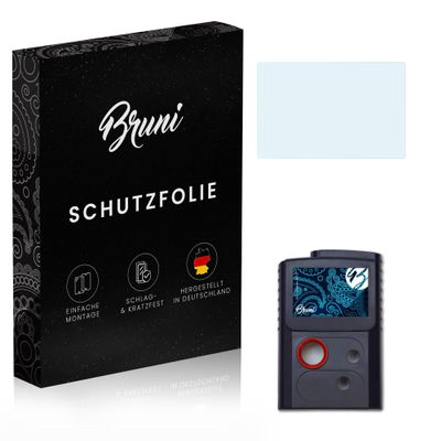 Bruni Screen Protector compatible with Swissphone RES.Q Protector Film, crystal clear Protective Film (2X)