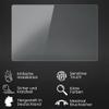Bruni Screen Protector compatible with Swissphone RES.Q Protector Film, crystal clear Protective Film (2X) view 3