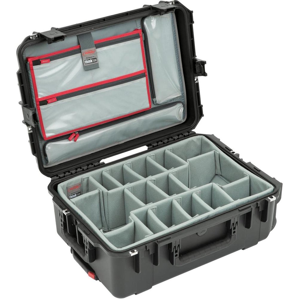 SKB 3i-2215-8 Utility Case with Think Tank Designed Dividers and Lid Organizer