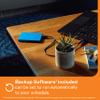 WD 1TB My Passport, Portable External Hard Drive, Blue, backup software with defense against ransomware, and password protection, USB 3.1/USB 3.0 compatible - WDBYVG0010BBL-WESN view 3