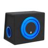 Rockville RVB10.1A 10 Inch 500W Active Car Subwoofer with Enclosure, Built-in Class AB Amplifier, Adjustable Bass Boost, Compact Design, for Car Audio Enthusiasts view 4