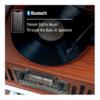 Crosley CR704B-PA Musician 3-Speed Turntable with Radio, CD/Cassette Player, Aux-in and Bluetooth, Paprika view 4